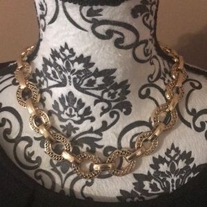 Gold Chain Choker Necklace